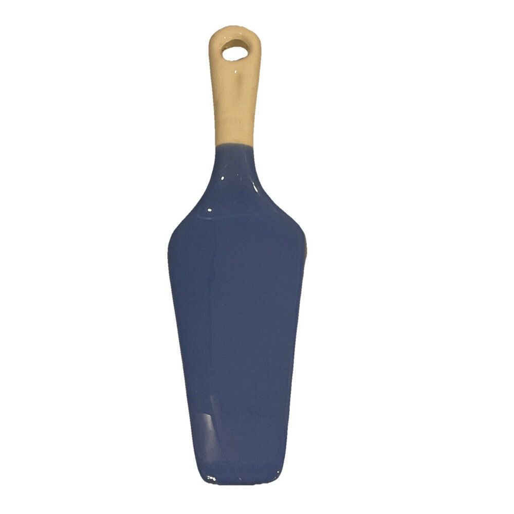 VERY RARE Harker Pottery Cameoware - Blue Cake Pie Server Utensil